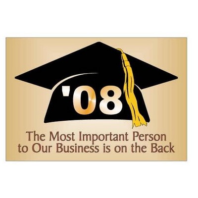 Graduation Cap Photo Hand Mirror (2"x3")