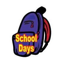 School Days Backpack Lapel Pin