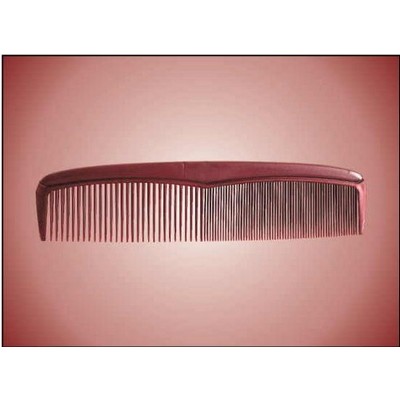 Comb Rectangle Badge w/ Bar Pin (2 1/2"x3 1/2")