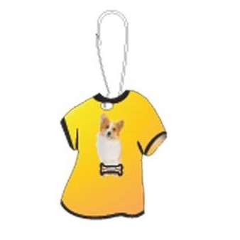 Welsh Corgi Dog T-Shirt Zipper Pull