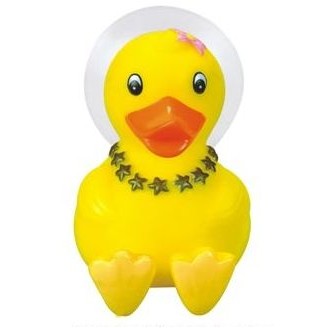 Rubber Cutie Duck w/ Suction Cup