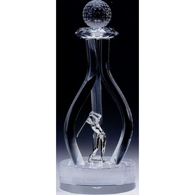 Crown Three Golf Trophy