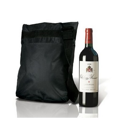 Deluxe Nylon Wine Bag w/ PVC Lining & Insulation