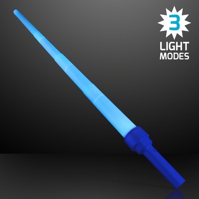 Blue LED Expandable Flashing Swords - BLANK