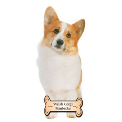 Welsh Corgi Dog Promotional Magnet w/ Strip Magnet (10 Square Inch)