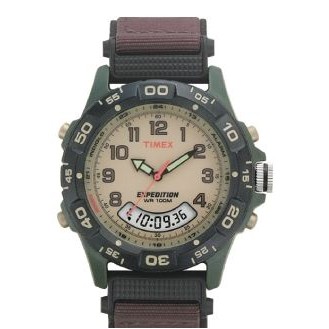Timex® Expedition Brown/Green Rugged Combo Resin Watch