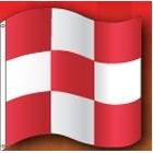 Red & White Checkered Automotive Specialty Flag (3'x3')