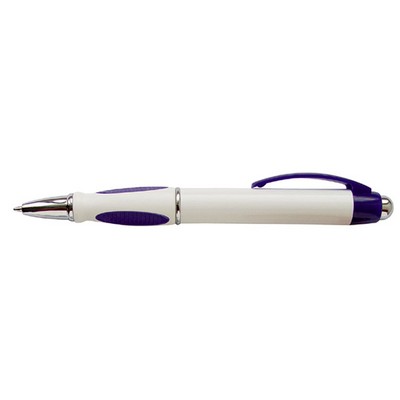 Ballpoint Pen w/ Oval Trim Balloon Grip