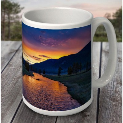 15 Oz. Dye Sublimated Mug