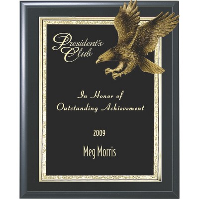 Black Eagle Plaque (7"x 9")