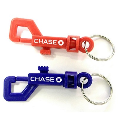 P-Clip Key Holder w/Split Key Ring