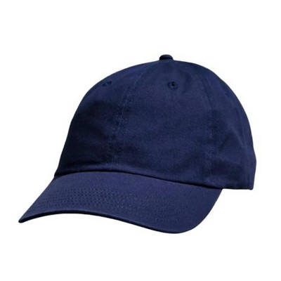Big Size Navy Low Profile Adjustable Cap