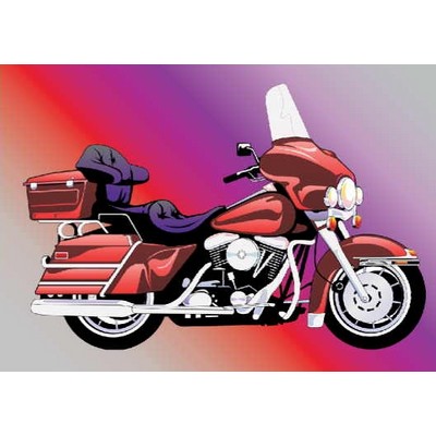 American Motorcycle Metal Photo Magnet (2 1/2"x2 1/2")