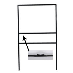 Real State Foundry Frame (36"x24" Yard Sign) – With H-Stake