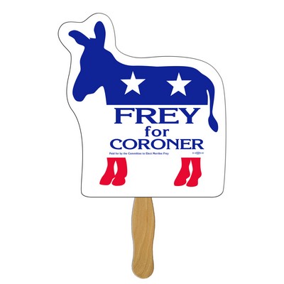 Donkey Fast Hand Fan (1 Side) 1 Day