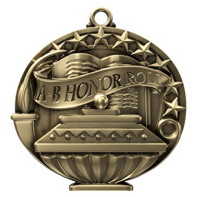 A-B Honor Roll Academic Performance Medallion