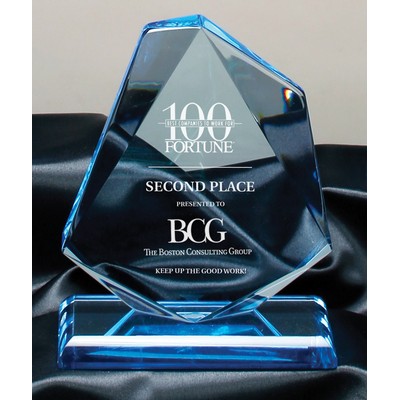 Blue Jewel Acrylic on Base