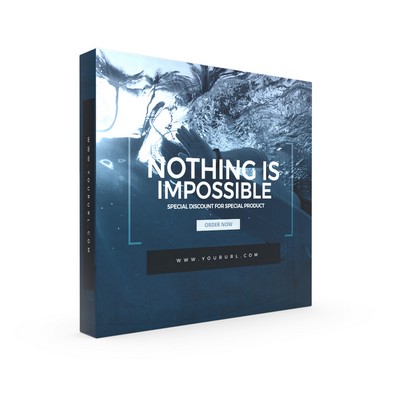 8'x7.5' Premier Pop-Up Straight