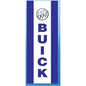 16 Oz. Buick® Reinforced Vinyl 2-Sided Drape w/Vertical Stripes (3' x 8')