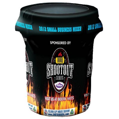 33 Gallon Bin Cover w/ Full Graphics