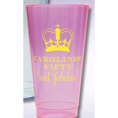 Neon Hard Plastic Shot Glass (16 Oz.)
