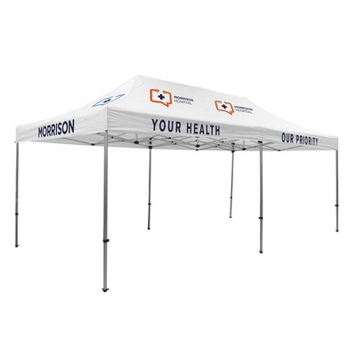 20' Premium Tent Kit (Imprinted, 10 Locations)