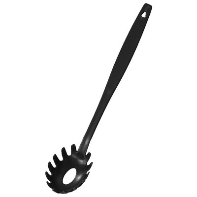 12" Serving Pasta Fork Black