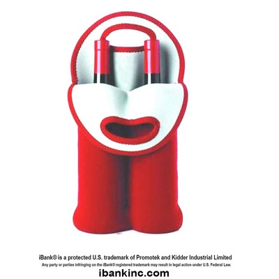 iBank ® 2-Bottle Neoprene Wine Tote