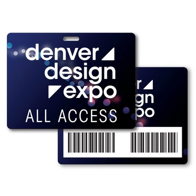 Over-Lam Badge Tag (3" x 4")