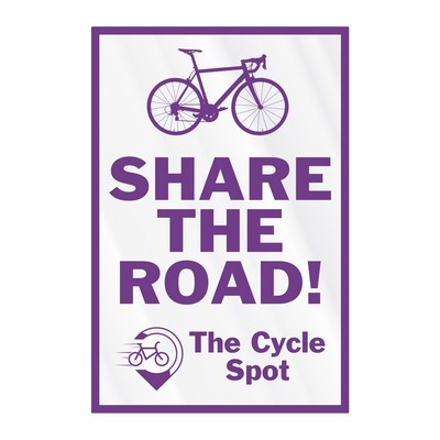 Rectangle Sticker | Square Corner | 4" x 6" | Clear Static | Static Back | Screen