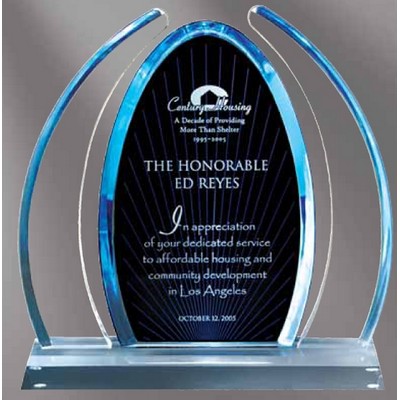 Large Acrylic Blue Dynasty Award