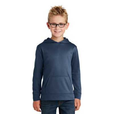 Port & Co™ Youth Performance Fleece Pullover Hooded Sweatshirt.