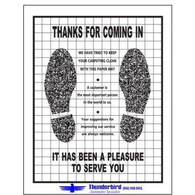 Automotive Paper Floor Mats