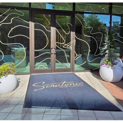 Outdoor or Indoor Logo Entry Mat - Brand Ambassador Logo Floor Mat - 2' x 3'