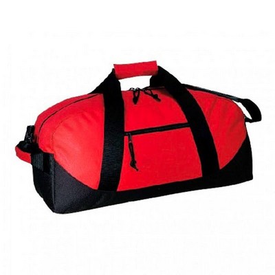 21 Duffel Bags - Red w/Black (Case of 24)