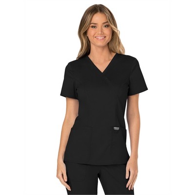 Revolution by Cherokee® Workwear Women's Mock Wrap Top