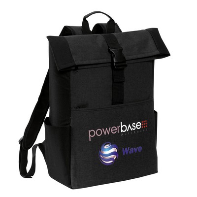 Roll Top Laptop Backpack