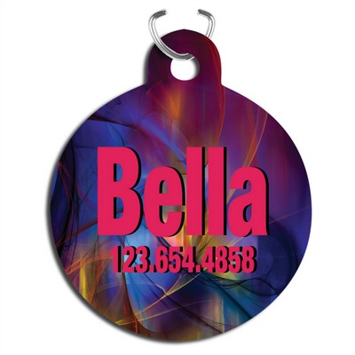 Gloss Aluminum Pet Tag