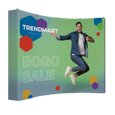 10' Curved Splash Wrap Kit (Block-Out)