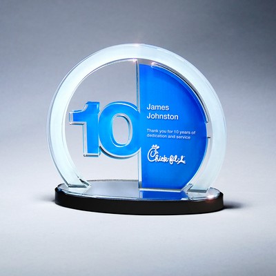 10 Year Anniversary Achievement Award