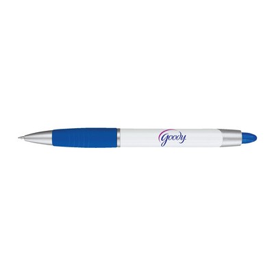 Papermate® Element White/Bright Blue Ballpoint Pen