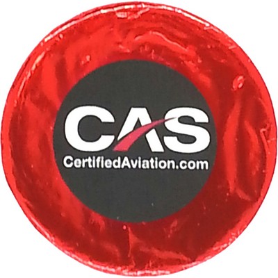 0.96 Oz. Round Photo Chocolate Bar