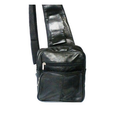 Leather Bag w/Body Strap