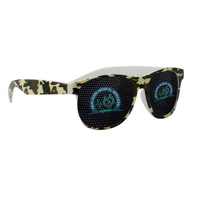 Full Color Camouflage Miami Sunglasses