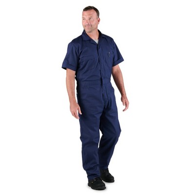 Berne Men's Axle Poplin Short Sleeve Coverall