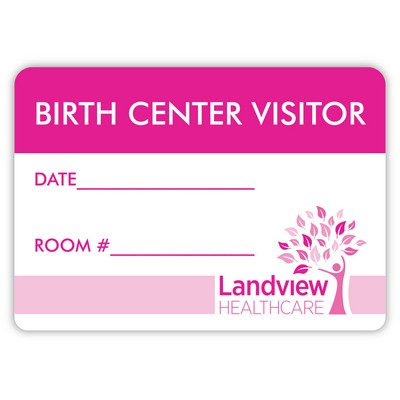 FasTurn® 4-Color Process Rectangle Label (1½" x 2")