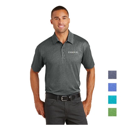 Port Authority® Trace Heather Embroidered Polo