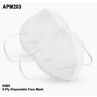 5 Ply KN95 Disposable Face Mask