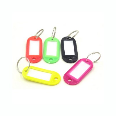 Keychain With Writable Label