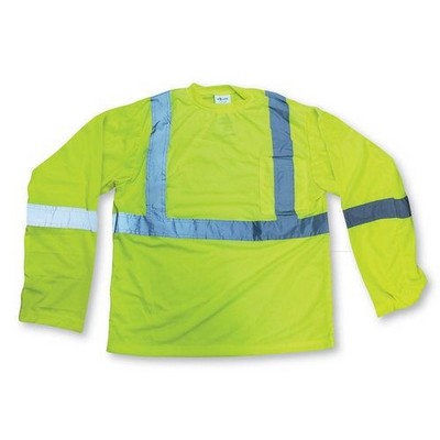 Dry Comfort Lime Safety Shirt